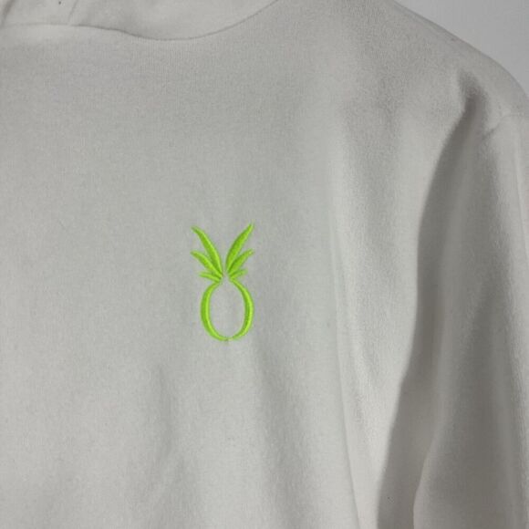 Dudley Stephens Sweatshirt Size XS White Hendrie Hoodie Terry Fleece Pullover - Picture 3 of 8